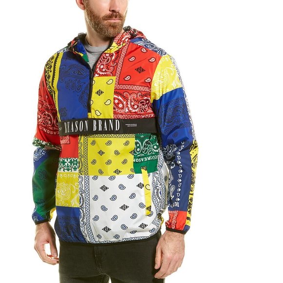 Reason Clothing Bandana Anorak Tshirt 